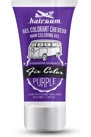Hairgum FIX COLOR gel colorant. Baño de color. Tipo de Cabello: Todo Tipo de Cabello. Texturas: Gel. Tonos: Grises, Fantasía
