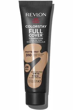 Revlon Mass Market Colorstay Full Cover foundation. Base de maquillaje