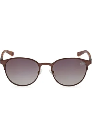 Timberland TB9313 49D 145 mm. Gafas de Sol para adultos. Color: Marrón. Tipo de gafas: Redondas