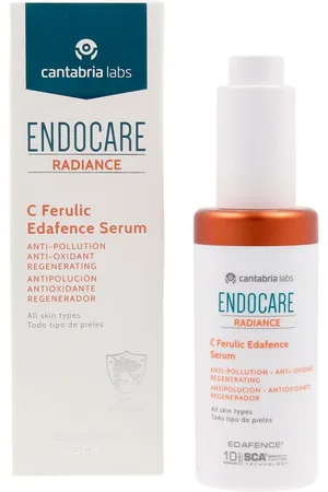 Cantabria Labs ENDOCARE RADIANCE C ferulic edafence serum. Tratamiento Facial Antioxidante. Edad: Entre 26 y 35 años, Entre 36 y 50 años, Más de 50 años. Tipo de Piel: Todo Tipo de Pieles. Texturas: Sérum. Formulación: No Comedogénico. Producto de Parafar