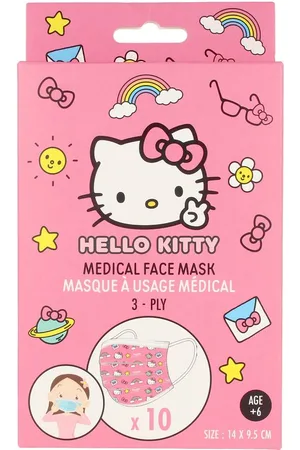 TAKE CARE Hello Kitty mascarilla quirúrgica infantil. Mascarilla protectora