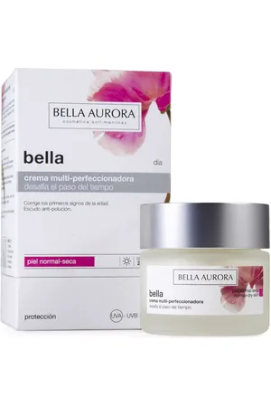 Bella Aurora BELLA DIA tratamiento diario anti-edad y anti-manchas. Cremas Antiarrugas y Antiedad - Cremas Antimanchas. Edad: Entre 36 y 50 años, Más de 50 años. Tipo de Piel: Todo Tipo de Pieles. Tratamiento: Día. Texturas: Crema. Protección SPF: Media