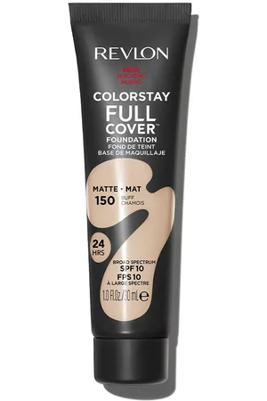 Revlon Mass Market COLORSTAY FULL COVER foundation. Base de maquillaje. Edad: Entre 18 y 25 años, Entre 26 y 35 años, Entre 36 y 50 años, Más de 50 años, Menos de 18 años. Tipo de Piel: Todo Tipo de Pieles. Texturas: Fluido