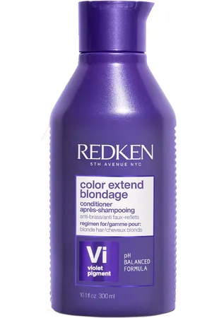 Redken COLOR EXTEND BLONDAGE conditioner. Acondicionador brillo - Acondicionador color . Tipo de Cabello: Todo Tipo de Cabello, Cabello Teñido, Cabello con Mechas, Cabello Rubio. Formulación: Sin Sulfatos. Ingredientes: Vitamina C. Tendencias: Vit