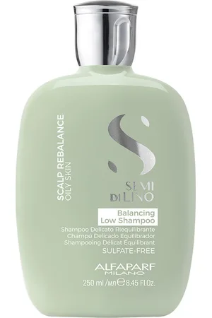 Alfaparf SEMI DI LINO balancing low shampoo. Tratamiento reparacion pelo. Texturas: Fluido