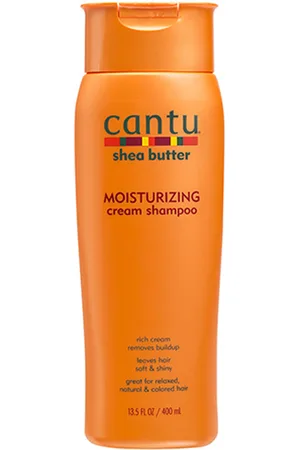 Cantu SHEA BUTTER moiturizing cream shampoo. Champú hidratante - Definición de rizos afro. Tipo de Cabello: Cabello Seco, Cabello Rizado. Texturas: Espuma/Mousse. Formulación: Sin Parabenos. Tendencias: Karité