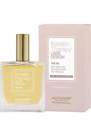 Alfaparf LISSE DESIGN KERATIN THERAPY the oil. Tratamiento alisador. Tipo de Cabello: Todo Tipo de Cabello. Texturas: Aceite