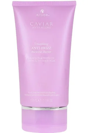 Alterna CAVIAR SMOOTHING ANTI-FRIZZ blowout butter. Tratamiento antiencrespamiento. Tipo de Cabello: Todo Tipo de Cabello. Texturas: Crema