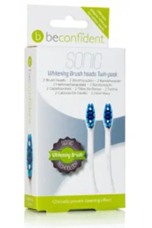 Beconfident Sonic Toothbrush Heads Whitening White LOTE. Cepillo de dientes eléctrico