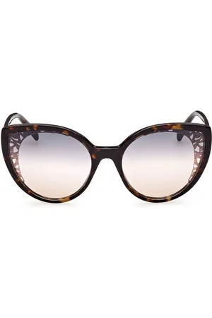 Emilio Pucci EP0182 52B. Gafas de Sol para adultos. Tipo de gafas: Lujo, Cat-eye. Color: Marrón