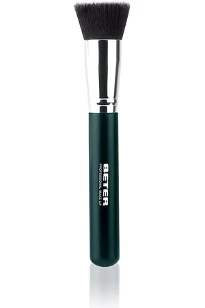 Beter Brocha Maquillaje kabuki plana pelo sintético. Brocha de maquillaje