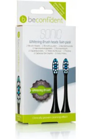 Beconfident Sonic Toothbrush Heads Whitening Black LOTE. Cepillo de dientes eléctrico
