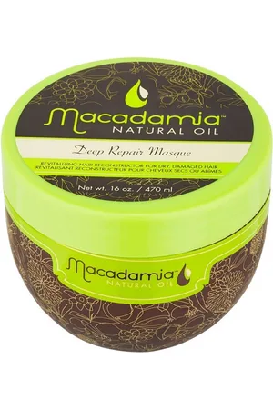 Macadamia DEEP REPAIR masque. Mascarilla antiencrespamiento - Reparadoras. Tipo de Cabello: Todo Tipo de Cabello, Cabello Seco, Cabello Dañado. Formulación: Sin Parabenos, Sin Sulfatos. Tendencias: Argán, . Ingredientes: Argán. Green Beauty: Cruelty