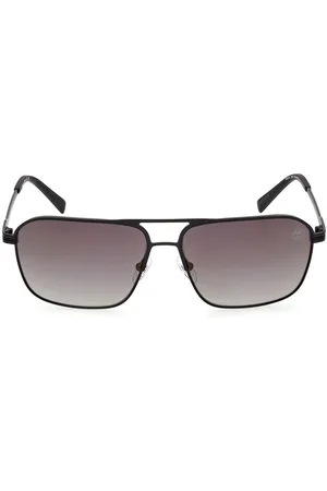 Timberland TB9316 02D 140 mm. Gafas de Sol para adultos. Color: Negro. Tipo de gafas: Aviador, Polarizadas