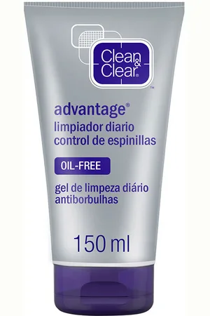 Clean & Clear CLEAN&CLEAR ADVANTAGE gel limpiador. Limpiador facial. Tipo de Piel: Acneica. Tendencias: Skinimalism