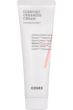 COSRX BALANCING COMFORT ceramide cream. Tratamiento Facial Hidratante. Edad: Entre 18 y 25 años, Entre 26 y 35 años, Entre 36 y 50 años, Más de 50 años, Menos de 18 años. Tipo de Piel: Sensible, Acneica, Todo Tipo de Pieles. Texturas: Crema. Tend