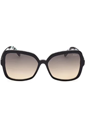 Emilio Pucci EP0192 01B. Gafas de Sol para adultos. Color: Negro. Tipo de gafas: Mariposa