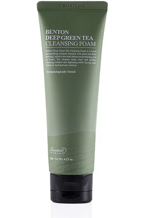 Benton DEEP GREEN TEA cleansing foam. Limpiador facial. Tipo de Piel: Todo Tipo de Pieles. Texturas: Gel. Tendencias: Cosmética Coreana, Skinimalism