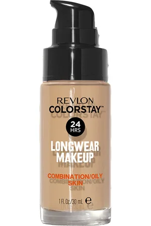 Revlon Mass Market COLORSTAY foundation combination/oily skin. Base de maquillaje. Edad: Entre 18 y 25 años, Entre 26 y 35 años, Entre 36 y 50 años, Más de 50 años, Menos de 18 años. Tipo de Piel: Mixta, Grasa. Formato: Dosificador. Formulación: Sin Fragancia