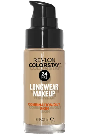 Revlon Mass Market COLORSTAY foundation combination/oily skin. Base de maquillaje. Edad: Entre 18 y 25 años, Entre 26 y 35 años, Entre 36 y 50 años, Más de 50 años, Menos de 18 años. Tipo de Piel: Mixta, Grasa. Texturas: Fluido. Formato: Dosificador