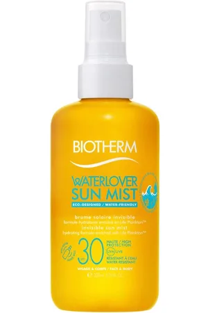 Biotherm SUN WATERLOVER sun mist SPF30. Protector solar corporal Protector solar facial. Tipo de Piel: Todo Tipo de Pieles. Formato: Spray. Green Beauty: Ocean respect. Protección SPF: Alta SPF 30. Tendencias: Skinimalism