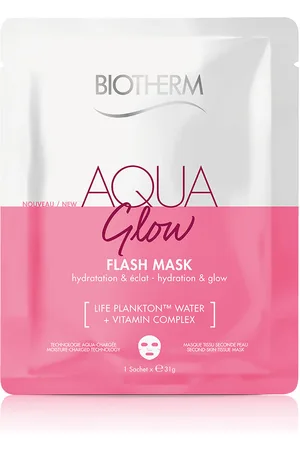 Biotherm AQUA GLOW flash mask. Efecto flash - Mascarilla Facial. Tendencias: Summer Festival