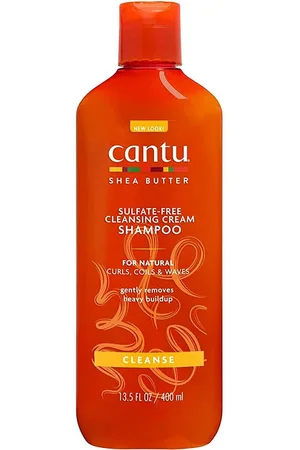 Cantu FOR NATURAL HAIR cleansing cream. Champú brillo - Champú anticaída - Champú pelo rizado - Definición de rizos afro. Tipo de Cabello: Todo Tipo de Cabello, Cabello Rizado. Texturas: Espuma/Mousse. Formulación: Sin Parabenos, Sin Sulfatos, Si