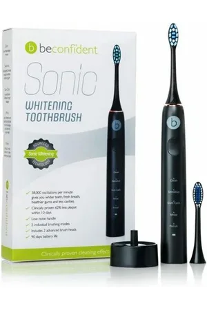 Beconfident Sonic electric whitening toothbrush #black/rose gold. Cepillo de dientes eléctrico