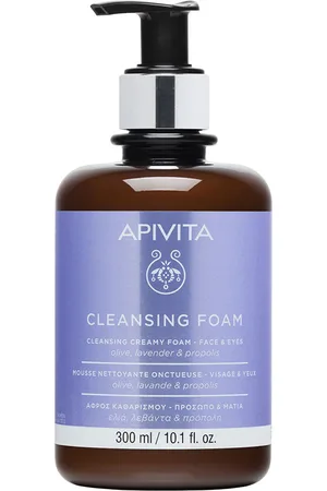 APIVITA CREMA ESPUMA LIMPIADORA – Rostro y ojos Limpiador facial espumoso y desmaquillante. Desmaquillante - Desmaquillante - Limpiador facial. Tipo de Piel: Mixta, Grasa, Todo Tipo de Pieles. Texturas: Espuma/Mousse. Green Beauty: Ingredientes nat