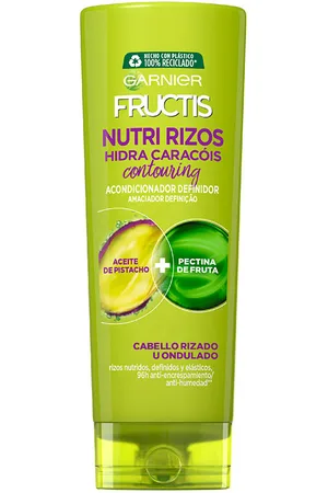 Garnier Fructis Nutri Rizos Contouring Champú Pelo Rizado u Ondulado - 360  ml : : Belleza