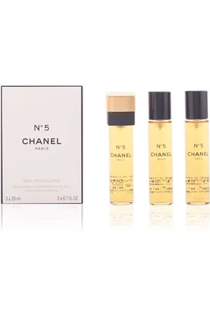 CHANEL Nº 5 vaporisateur de sac 3 Recargas. Recarga. Familias Olfativas: Floral. Green Beauty: Packaging sostenible