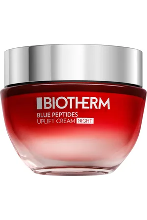 Biotherm BLUE PEPTIDES UPLIFT crema de noche. Tratamiento Facial Reafirmante - Efecto flash. Edad: Entre 36 y 50 años, Más de 50 años. Tipo de Piel: Todo Tipo de Pieles. Tratamiento: Noche. Texturas: Crema. Tendencias: Péptidos, Colágeno, Plancton.