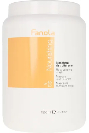 Fanola NUTRI CARE restructuring mask. Hidratantes y nutritivas. Tipo de Cabello: Cabello Seco, Cabello Dañado. Texturas: Crema