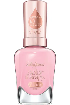 Sally Hansen COLOR THERAPY SHEER esmalte color y cuidado. Esmalte de uñas. Tendencias: Argán. Ingredientes: Argán. Color: Rosa