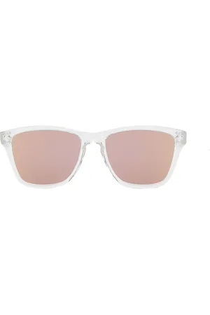 Hawkers ONE KIDS AIR. Gafas de Sol para Niños. Color: Transparente. Tipo de gafas: Cuadradas
