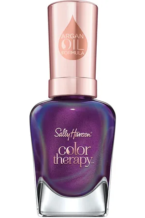 Sally Hansen COLOR THERAPY SHEER esmalte color y cuidado. Esmalte de uñas. Tendencias: Argán. Ingredientes: Argán. Color: Lila