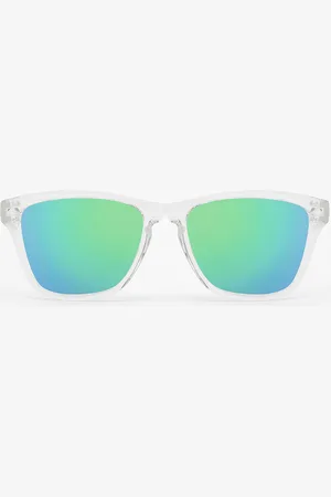 Hawkers ONE KIDS AIR. Gafas de Sol para Niños. Color: Transparente. Tipo de gafas: Cuadradas