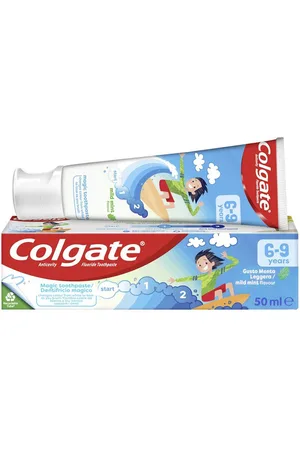 Colgate INFANTIL 6 a 9 años pasta dentífrica menta fresca. Cuidado dental. Edad: De 6 a 9 años. Tendencias: Menta