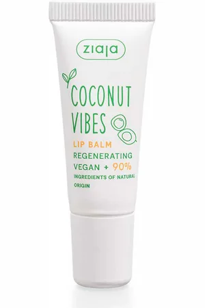 Ziaja COCONUT & ORANGE VIBES bálsamo labial regenerador. Bálsamo labial. Green Beauty: Ingredientes naturales, Vegano. Tendencias: Coco