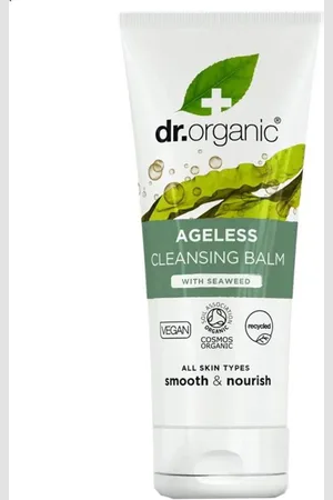 Dr Organic AGELESS bálsamo limpiador facial. Limpiador facial. Tipo de Piel: Todo Tipo de Pieles. Texturas: Aceite, Bálsamo. Green Beauty: Ingredientes naturales, Vegano, Packaging sostenible, Cruelty Free
