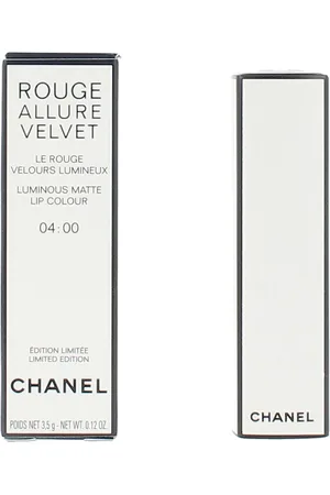 CHANEL ROUGE ALLURE VELVET nuit blanche barra de labios edición limitada. Pintalabios y labiales. Color: Marrón