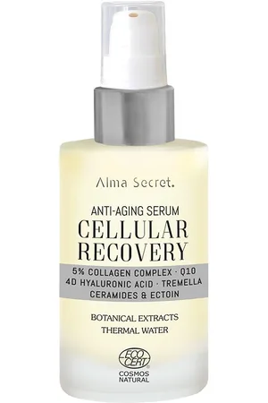 Alma Secret CELLULAR RECOVERY sérum antiedad. Cremas Antiarrugas y Antiedad - Tratamiento Facial Reafirmante. Edad: Entre 36 y 50 años, Más de 50 años. Tipo de Piel: Todo Tipo de Pieles. Texturas: Sérum. Formato: Dosificador. Tendencias: Caléndula, Cer