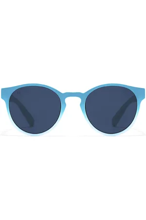 Hawkers BELAIR KIDS. Gafas de Sol para Niños. Color: Azul. Tipo de gafas: Redondas