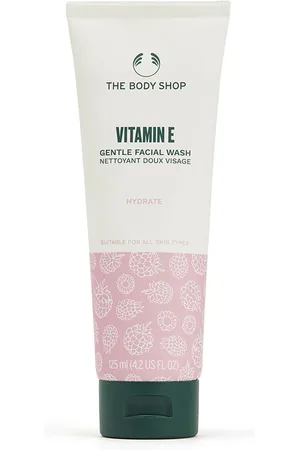 THE BODY SHOP VITAMIN E lavado de cara. Limpiador facial. Tipo de Piel: Todo Tipo de Pieles. Texturas: Gel. Green Beauty: Ingredientes naturales, Vegano, Cruelty Free. Tendencias: Vitamina E