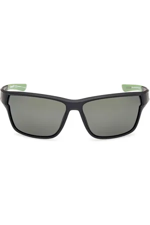 Timberland TB00001 POLARIZADA 02R. Gafas de Sol para adultos. Color: Negro. Tipo de gafas: Rectangulares, Polarizadas