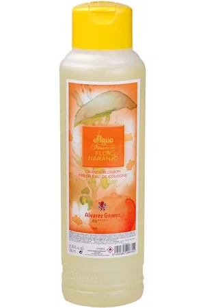 Alvarez Gómez AGUA DE COLONIA agua fresca naranjo. Eau de Cologne - Colonia. Familias Olfativas: Cítrica