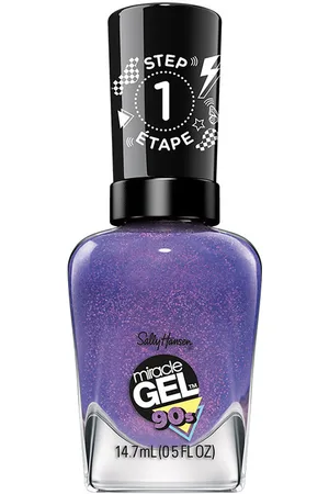 Sally Hansen MIRACLE GEL 90s esmalte de uñas. Esmalte de uñas - Manicura Gel. Color: Morado