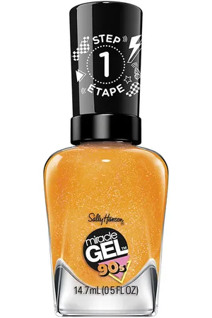 Sally Hansen MIRACLE GEL 90s esmalte de uñas. Esmalte de uñas - Manicura Gel. Color: Amarillo