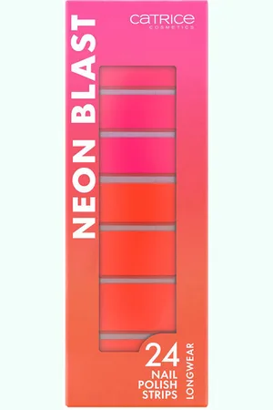 Catrice NEON BLAST láminas de uñas. Uñas postizas y complementos - Manicura Gel. Green Beauty: Cruelty Free