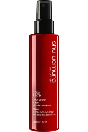 Shu Uemura COLOR LUSTRE spray protector. Protección cabellos teñidos. Tipo de Cabello: Cabello Teñido. Formato: Spray. Tendencias: Niacinamida. Otras Características: Sin Aclarado. Ingredientes: Niacinamida